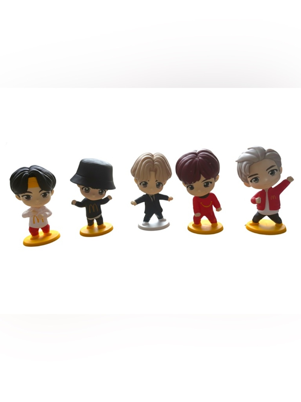 TinyTAN BTS McDonald’s Happy Meal Figures Bundle 5pc Encore Edition